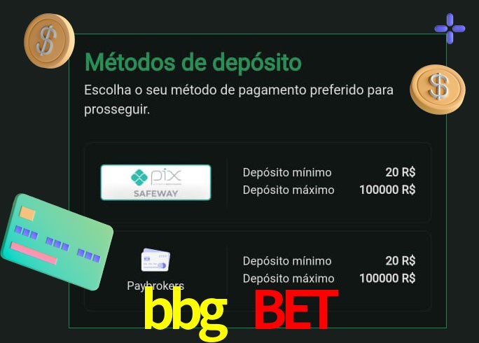 O cassino bbg bet oferece uma grande variedade de métodos de pagamento